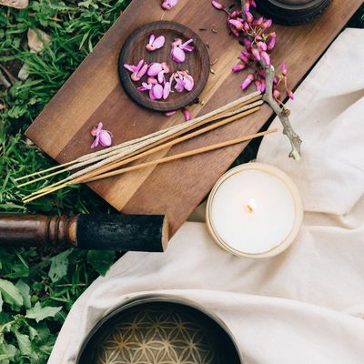 Portrait of a smiling woman, the yoga instructor.